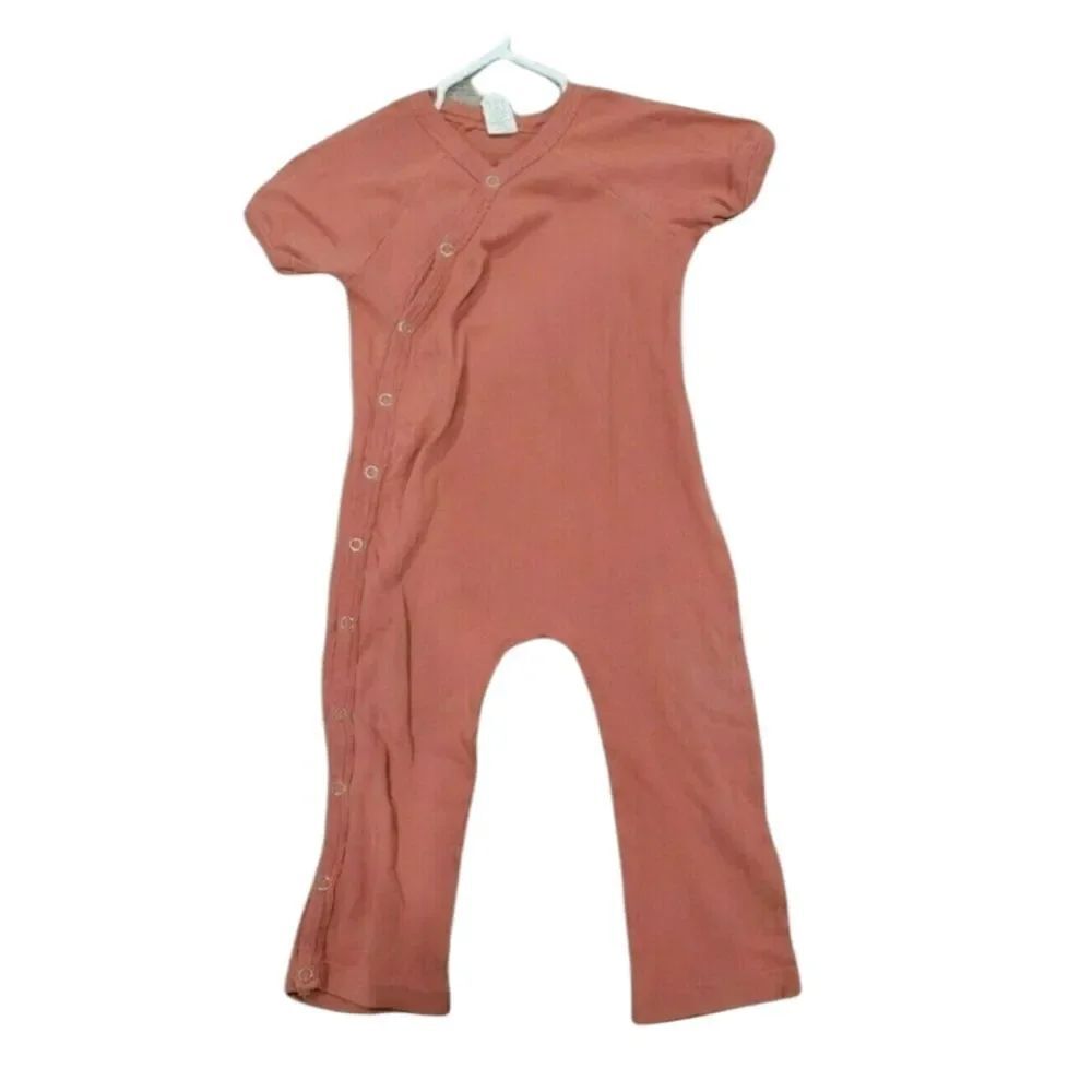 Rustic orange romper by Kate quinn